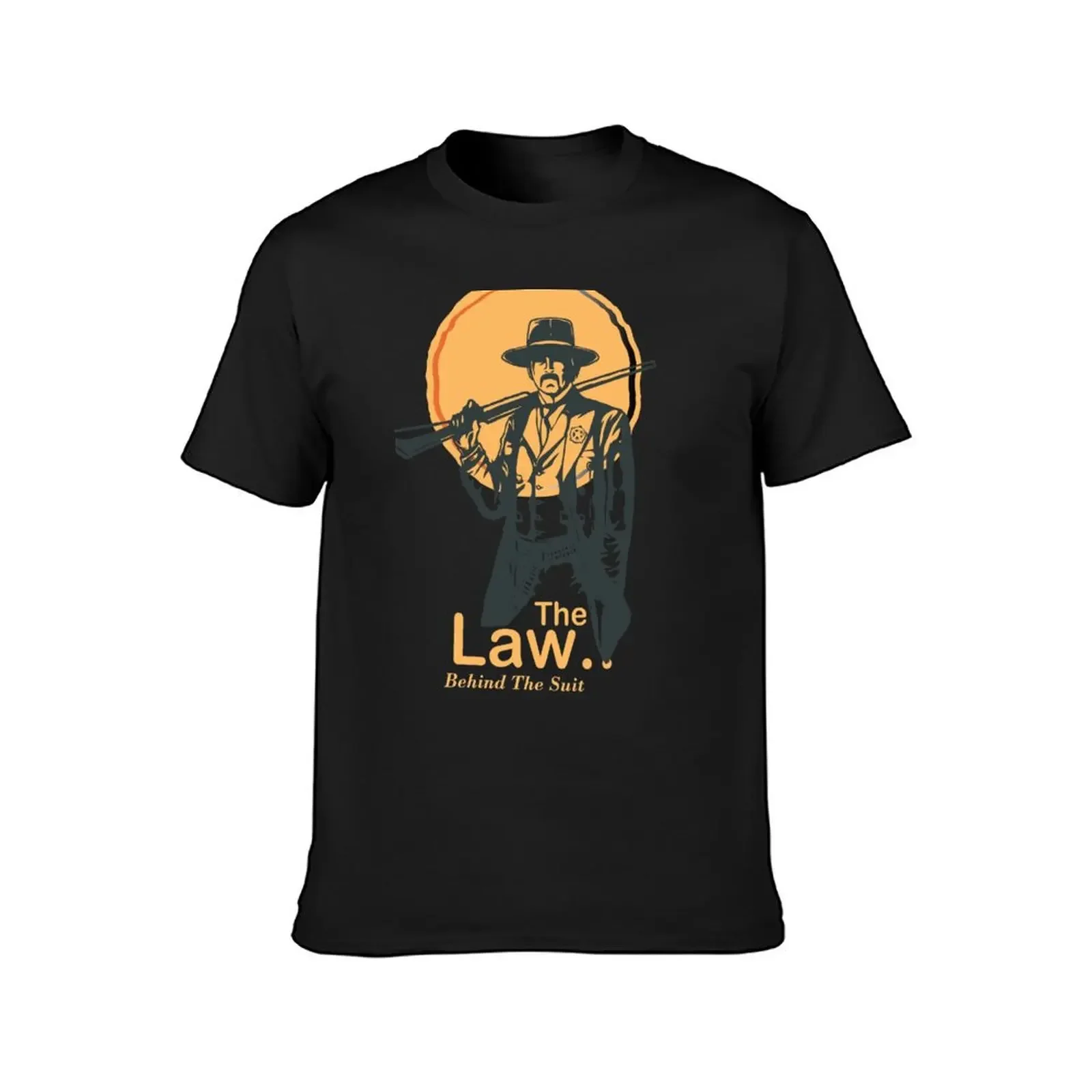 The law behind the suit T-Shirt new edition for a boy anime figures clothes for men