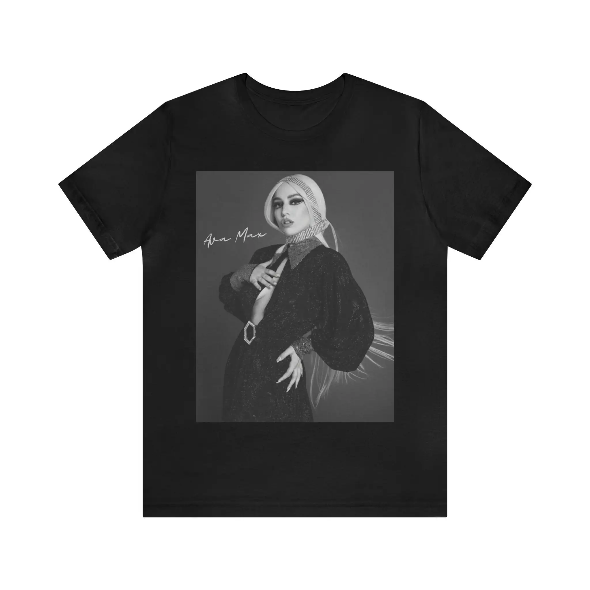 Ava Max Vintage Style T Shirt Photoshoot Bootleg Inspired MinimalisT R B Music Retro For Fans Aesthetic