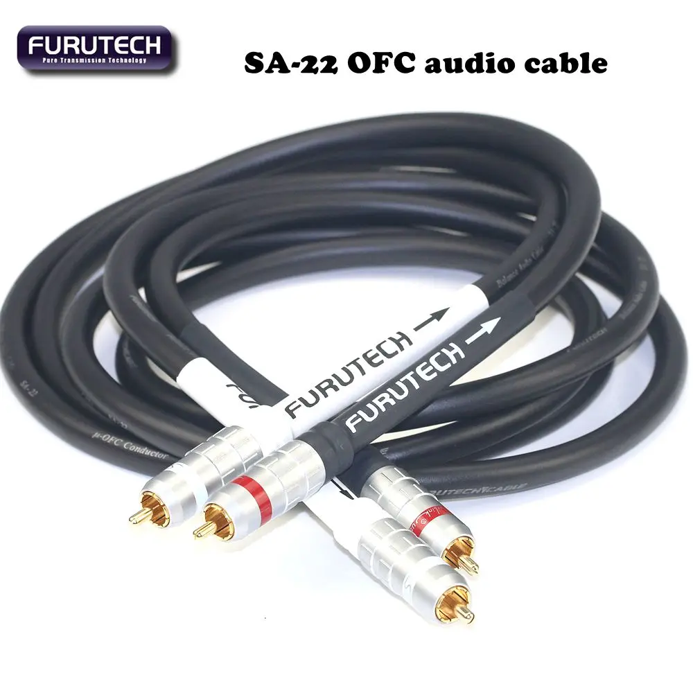 オリジナル日本-furutech-sa-22-50-rca-デュアルロータスオーディオ信号ケーブル-hifi-cd-胆嚢アンプ接続ケーブル