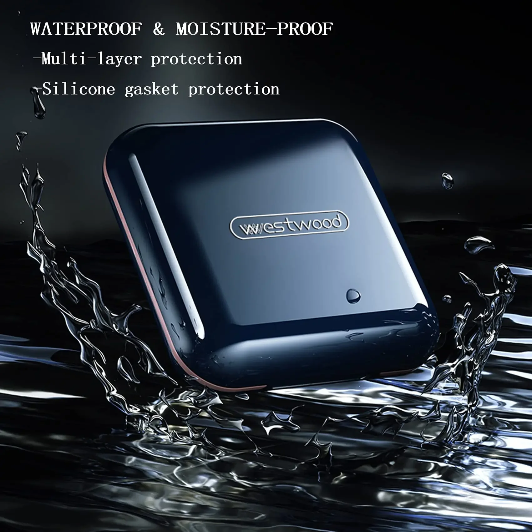 Small Pill Box Portable Medicine Organizer, Cute Daily Pill Box For Pocket, Waterproof 4 Compartment Travel Pill Container