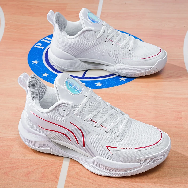 Super light V2 basketball shoes men 2024 new breathable sneakers students actual combat professional non-slip sports shoes