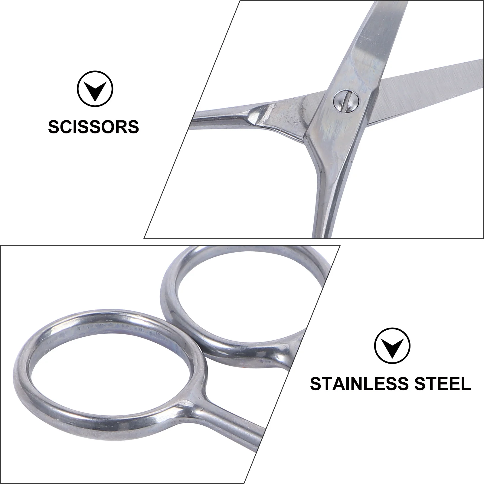 

1Pcs Premium Professional Hair Scissors Straight Cut Salon Hairdressing Tool Barber Haircut Clipper Trimmer Supplies