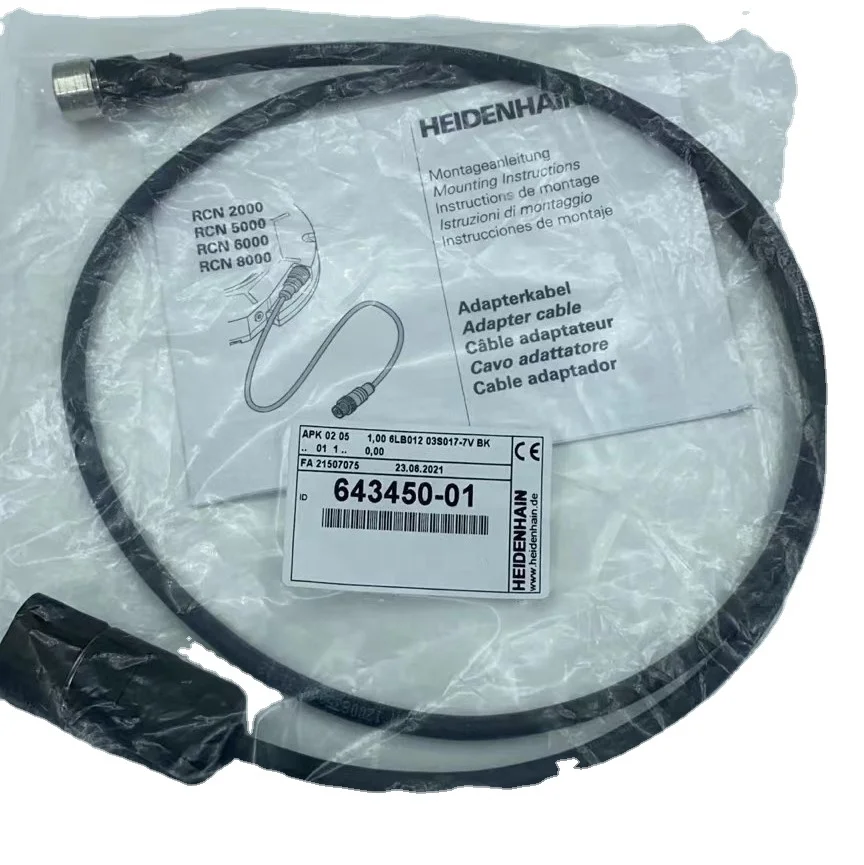 APK 02 05 1,00 ID:643450-01  HEIDENHAIN   rotary encoder  cable New original genuine goods are available from stock