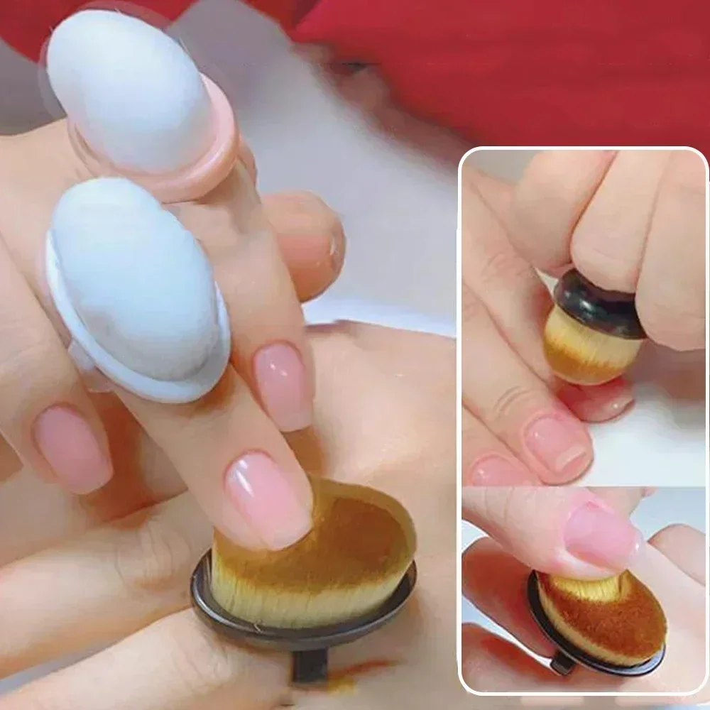 Professionelle Nagel Staub Pinsel Nägel Kunst Pinsel Entfernen Gel Polnisch Pulver Reinigung Werkzeug Schönheit Make-Up Pinsel Maniküre Zubehör