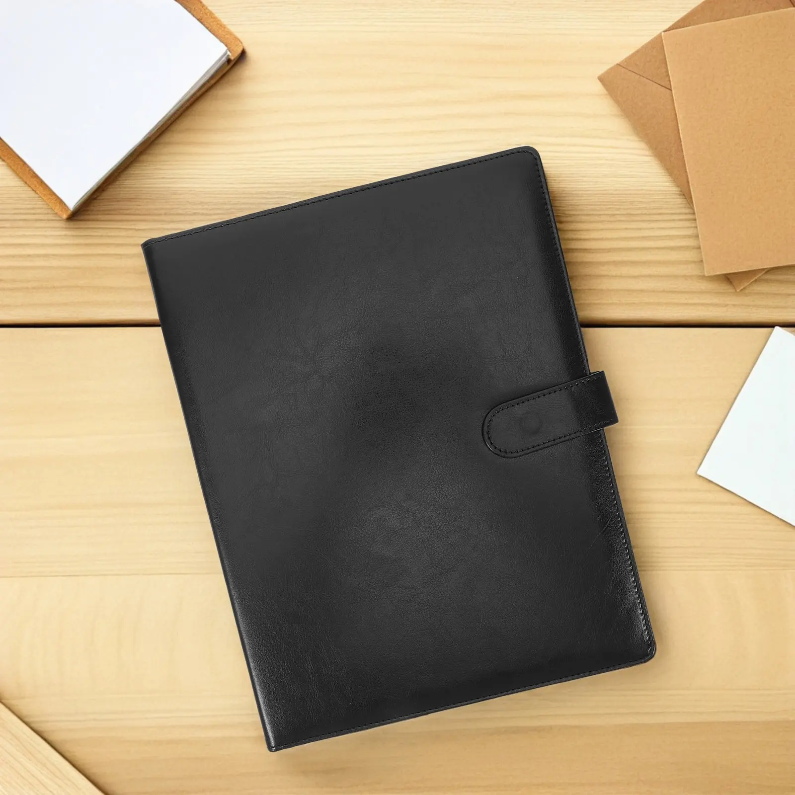 

Folder Portfolio Clipboard Professional PU A4 Portfolio Binder Legal Pad Holder Notepad Organizer Document