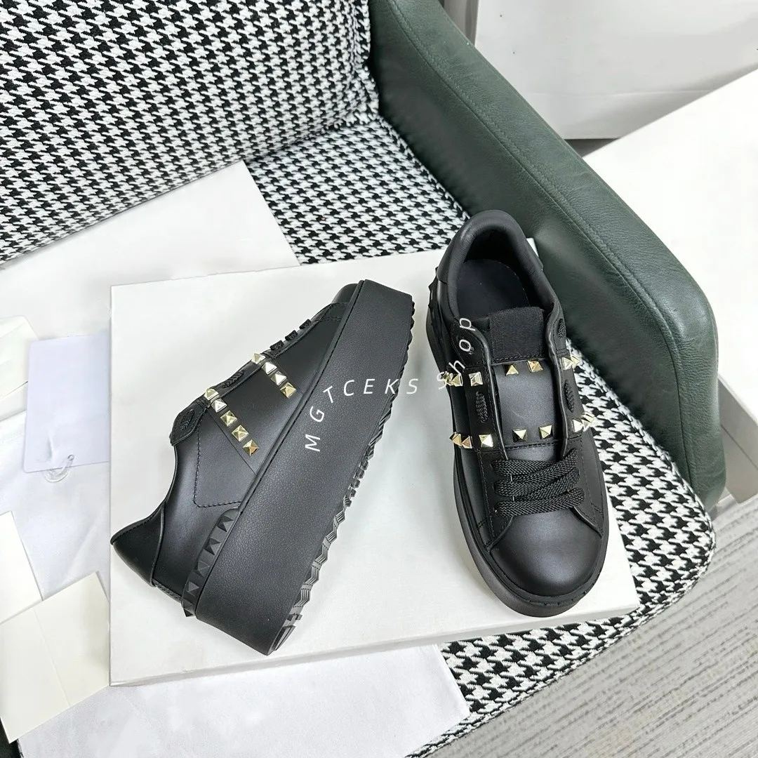 35-40 Luxury Designer Shoes High Quality Shoes Woman 2025 Women's Luxury Sneakers Leather Brand Fashion Brands