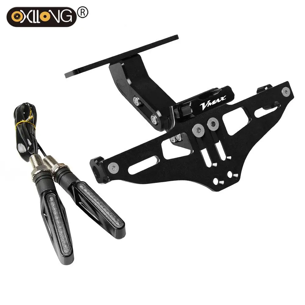 For YAMAHA V-MAX V MAX 1200 1700 VMAX1200 VMAX1700 Rear Tail Fender Tidy License Plate Holder Fender Eliminator Bracket kit