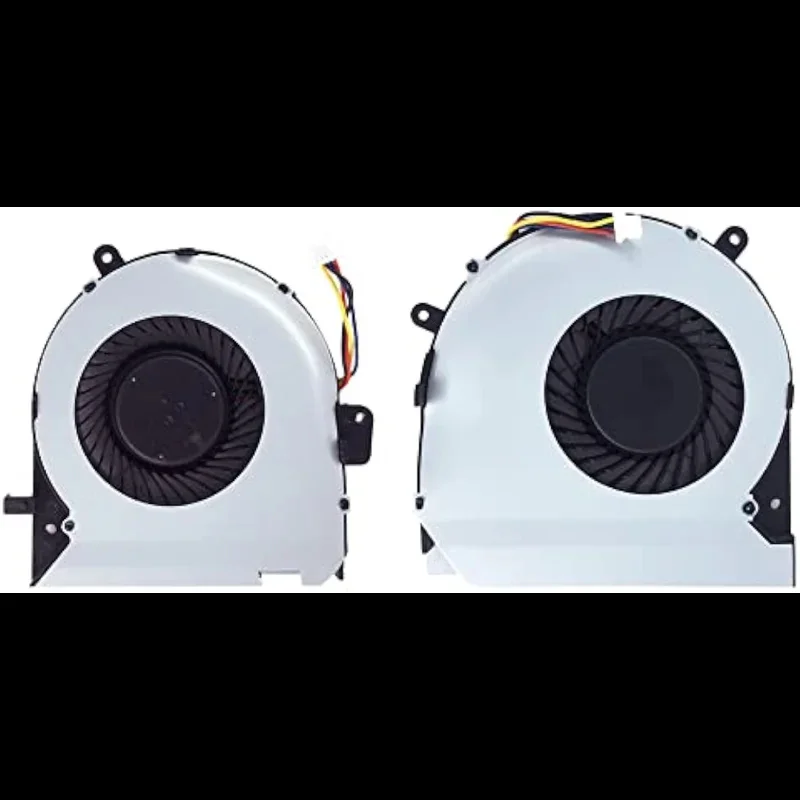 CPU+GPU Replacement Cooling Fan for ASUS Rog Strix GL502V GL502VM ZX60V FX60VM FX60V S5VM Laptop DC5V 0.5A (4-Pin 4-Wire)+d