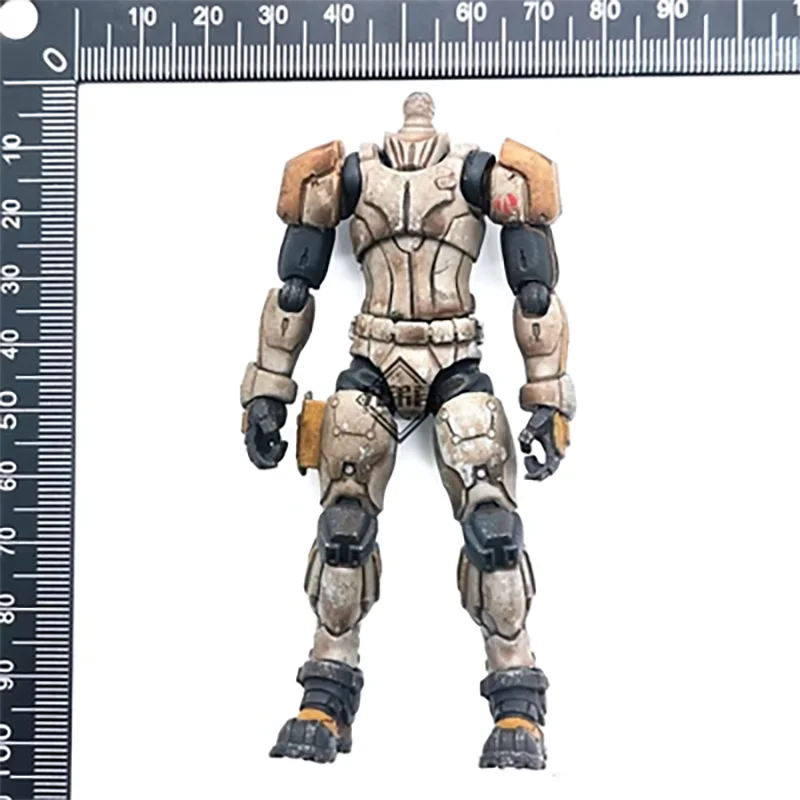 1/18 Scale Special Forces Mechanic Human Body&Head Sculpture Model 3.75 Inch Movable Doll Diy Accessories Toy Collection Display