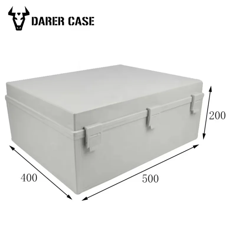 DE320 500 * 400 * 200mm nema 4x shell abs pvc waterproof box