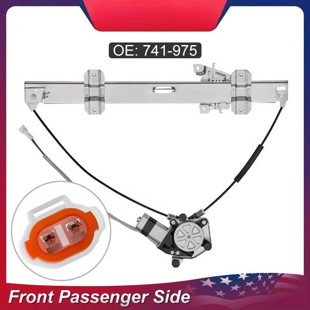 Front Right For 99-04 Suzuki Grand Vitara for Chevy Power Window Regulator w/ Motor