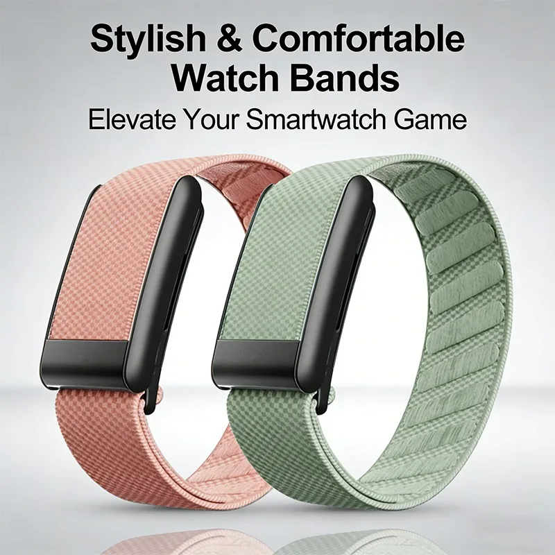 

Breathable Nylon Sport Band Adjustable Soft Replacement Wristband for Whoop 5.0 One Peak Life MG Fitness Tracker
