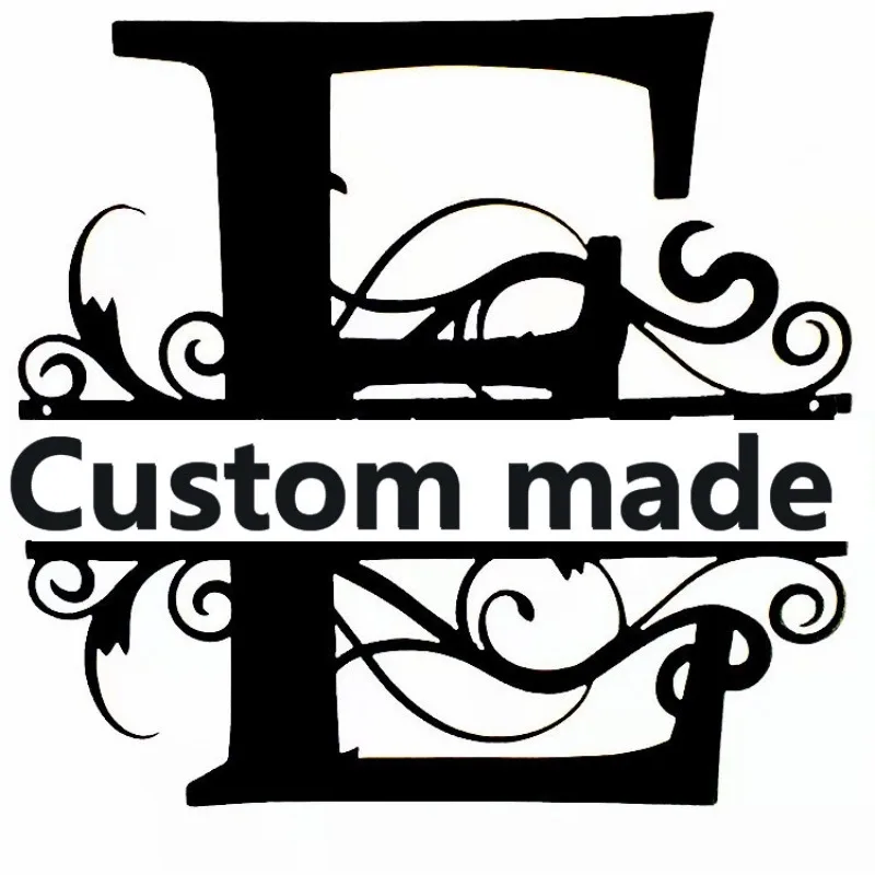 

Новые металлические изделия ручной работы с 26 буквами, изготовленные на заказ, с персонализированными именами и табличками с именами, табличками на заказ