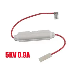 1 Pc 5KV 0.9A Microwave oven high voltage fuse tube shell kit