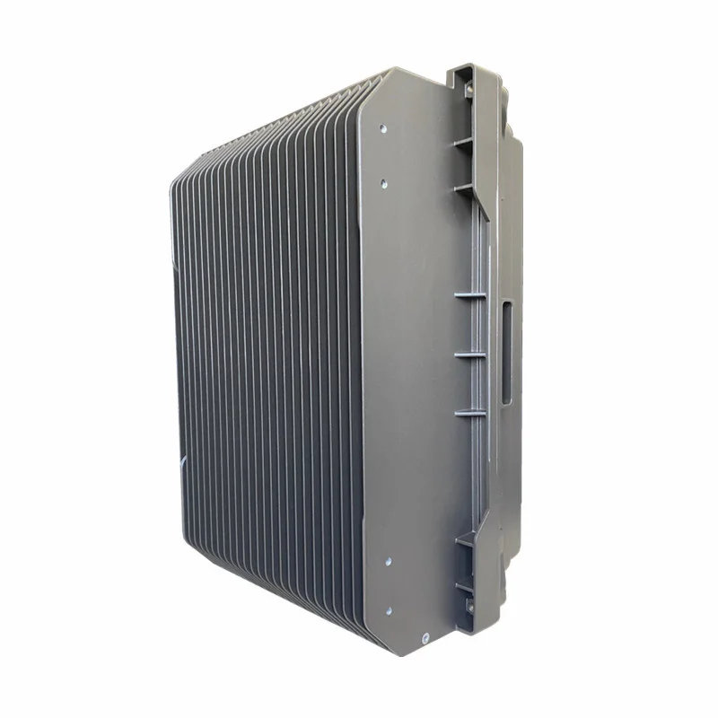 YC2G-260W Electrical Equipment Supplies Outdoor Ribbed Aluminum Enclosure Box Electrical Die Casting Aluminum Cabinet Enclosure