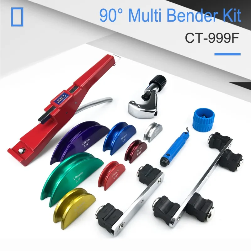 

Combination pipe bender 6-22mm color disc, manual labor-saving copper pipe bender