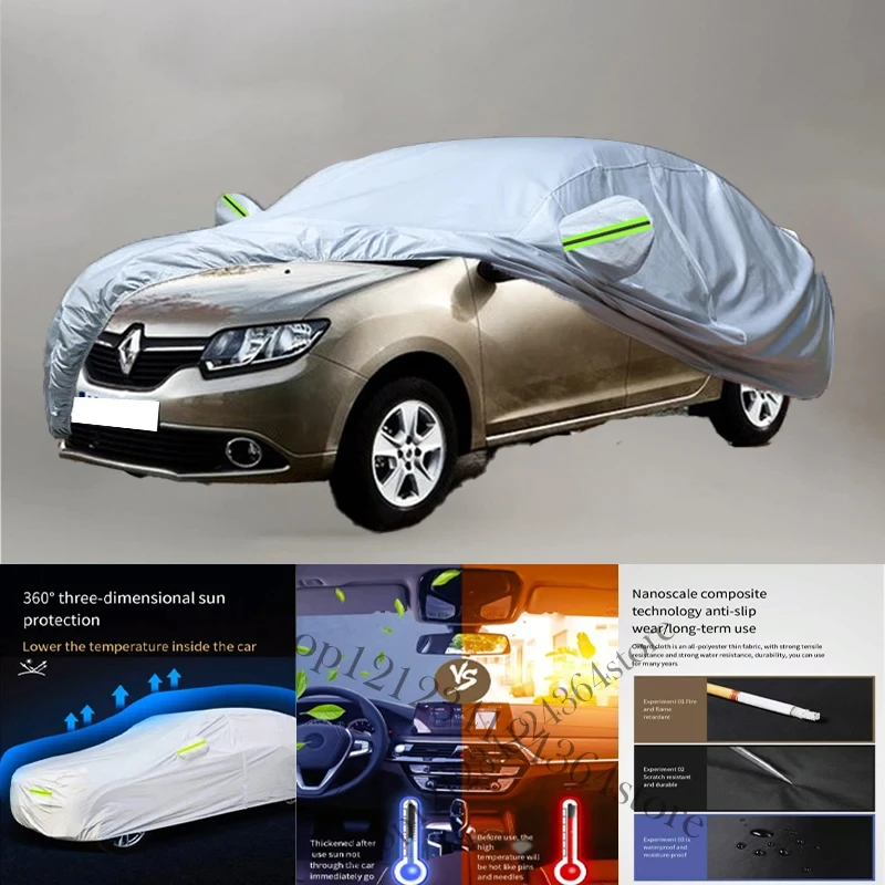 

For Renault Symbol Car cover Exterior Car Cover Outdoor Protection Full Car Covers Waterproof