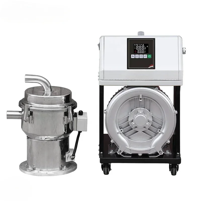 

pmt1Plastic Material Granules Separate Hopper Loader Price Vacuum Auto Loader Conveying Plastic Pellet Hopper Loader Hot sales