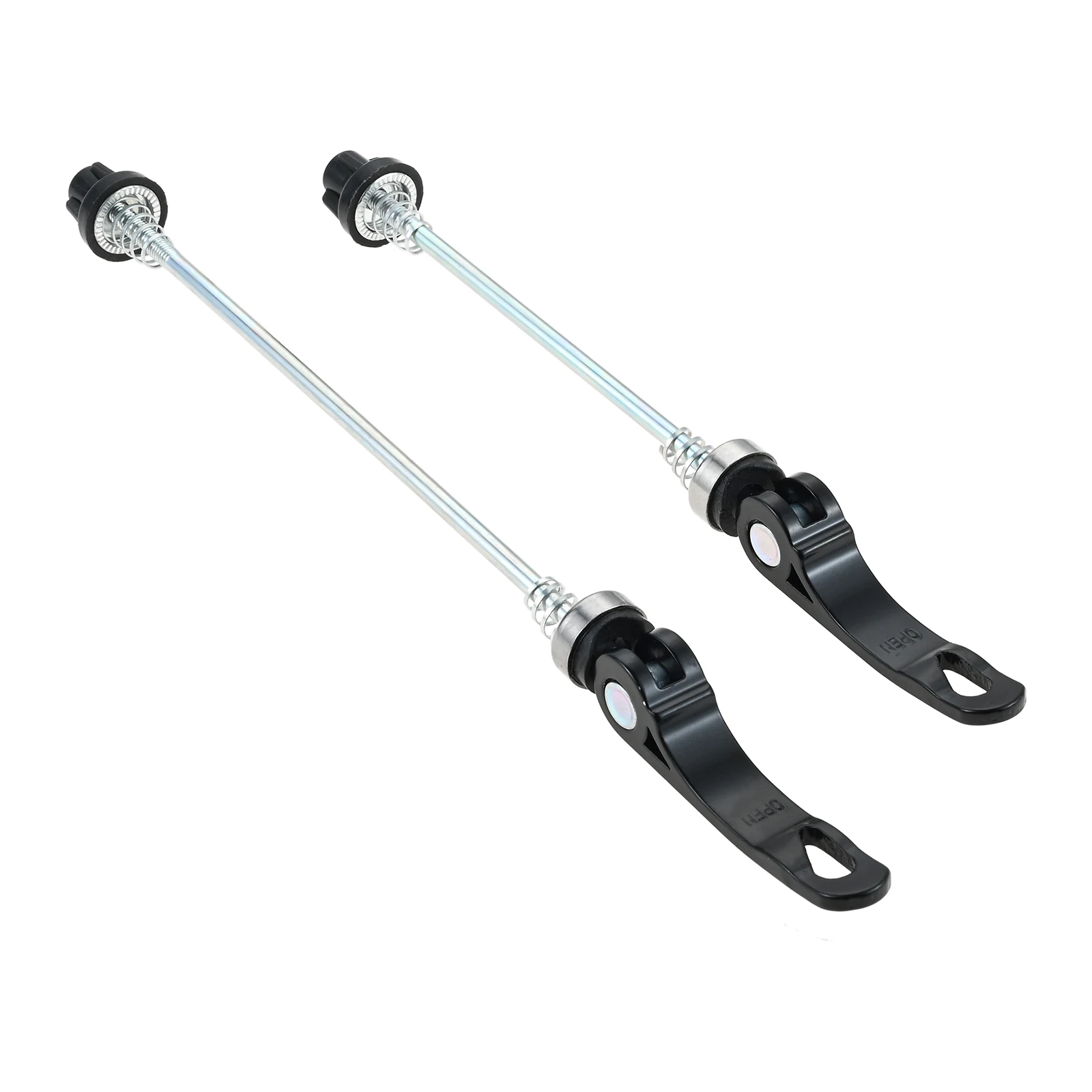 2Pcs Quick Release Bicycle Axles Set for Road Bike / Mountain Bike Iron & Aluminium Alloy Shorter