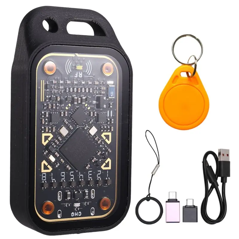 New Tech RFID Smart Card Emulator Chameleon Ultra Plus Smart Chip Reader 125K 13.56Mhz IC ID Card Decode Reset+ Automatic Pollin