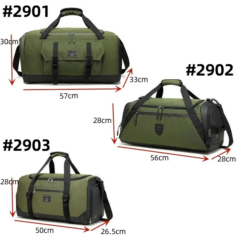 36L/40L/55L Sport Gym Bag Men Woman Fitness Yoga Bag With Shoe Poch Large Capacity Multifunctional Portable Travel Luggage Bag