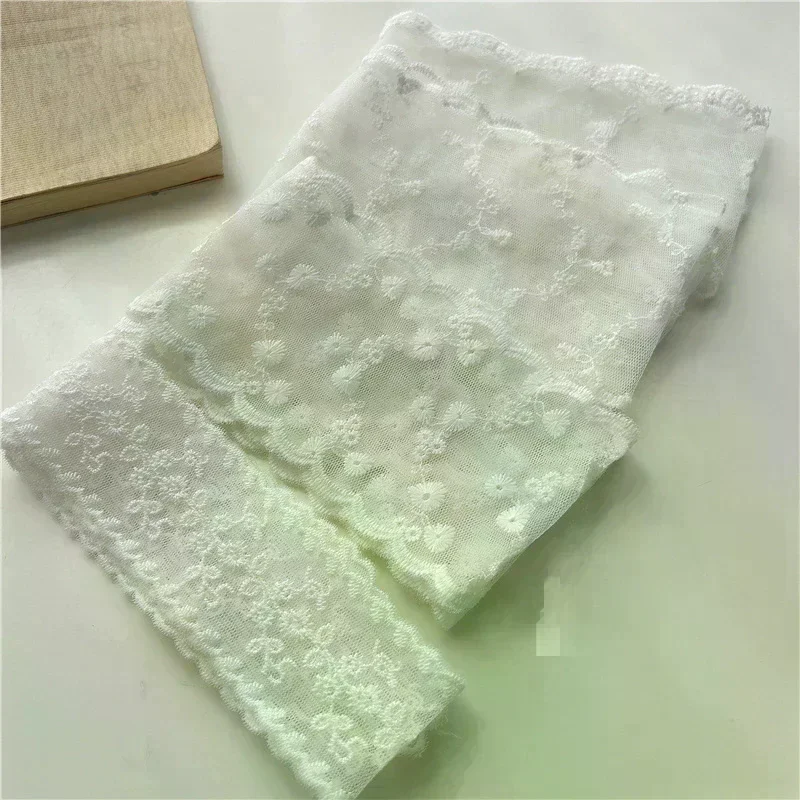 Sweet Lace Belt For Women To Match Skirts And Jeans, White Silk Belt, Long Silk Scarf, Suitable For Daily Wear