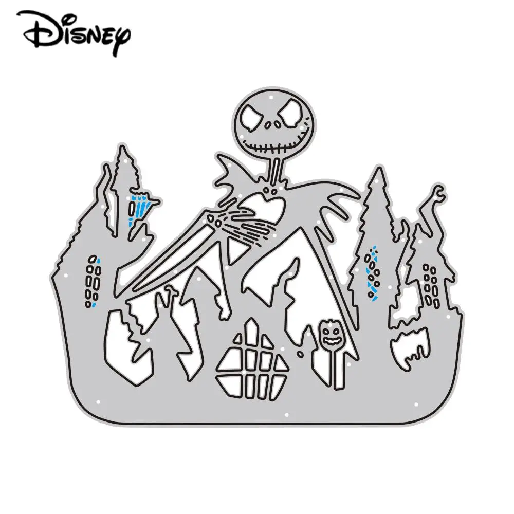 Halloween Jack Metal Cutting Dies Disney The Nightmare Before Christmas Die Cuts for DIY Scrapbook Paper Album Crafts Embossing