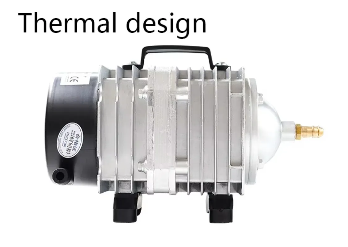 High Power AC Electromagnetic Air Pump Fish Pond Oxygen Pump Compressor for Aquaculture fish farming oxygen boosting compressor