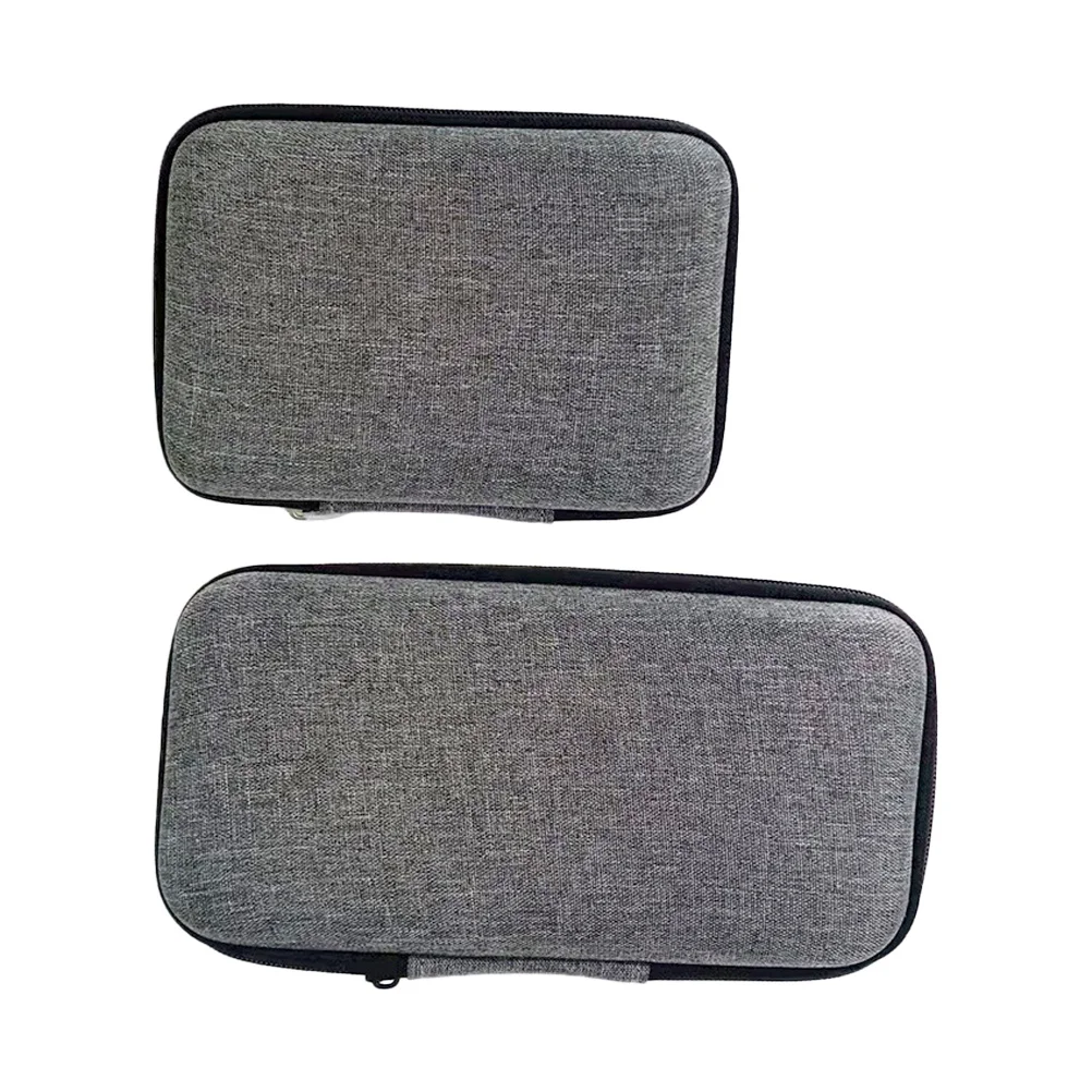 

2Pcs Headset Storage Bag Portable Cable Organizer Earphones Pouch Microphone Case Premium EVA Long Lasting Waterproof Dustproof