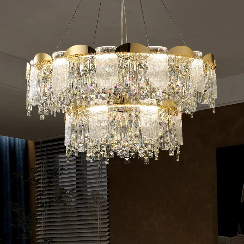 

Modern Ceiling Lamp Pendant Lights Home Decoration Crystal Decoration Pendant Lights Chandelier Indoor Lighting Las