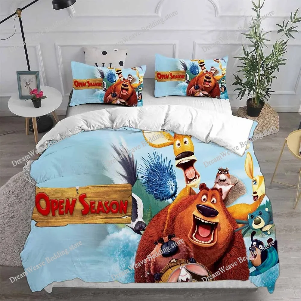 

New Open Season Bedding Sets EU Singel US Twin Comforter Quilt Bed Cover Duvet Cover Pillow Case Kids Adult Size Luxury Gift