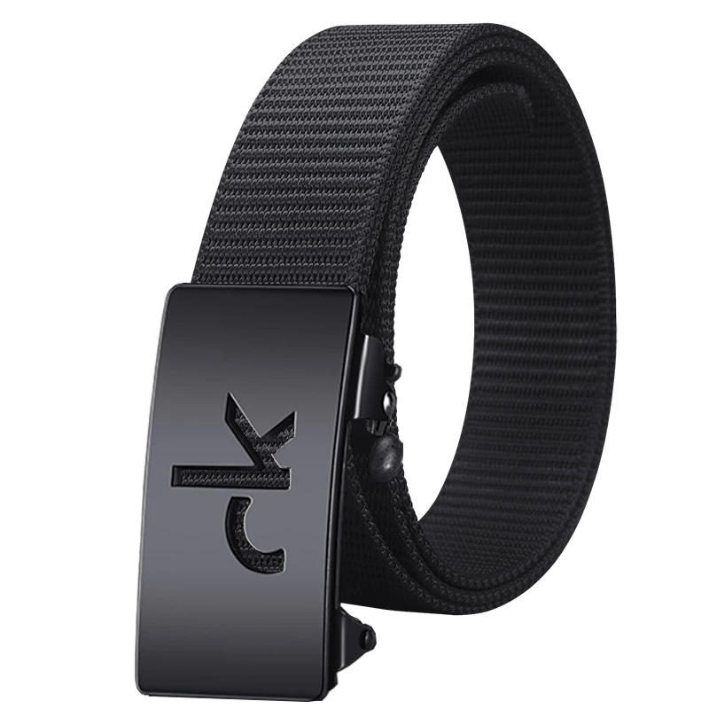 Retro Simple Men's Alloy Automatic Buckle Business Belt With Shorts Belt Accessories Fashion Men's Casual Belt, image 7