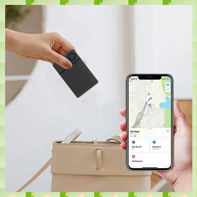 2025 Drahtloser Icard-Finder für Find My App-gesteuerte Bluetooth-Tracking-Smart-Tag-Dropshipping-Dokumenten-Locator A, Wir