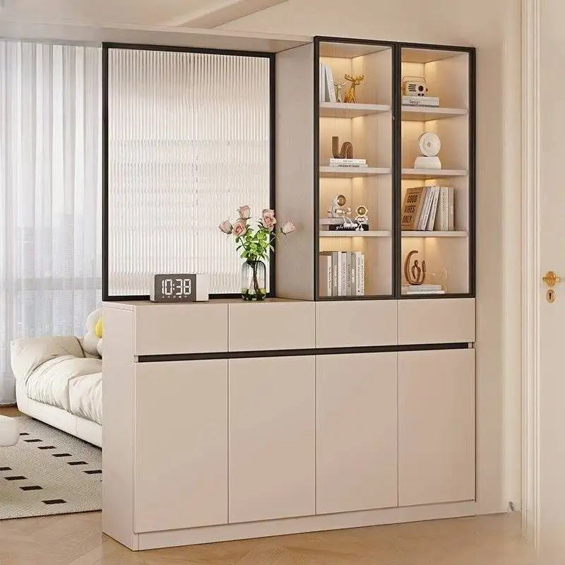 Organizer Luxury Shoe Cabinet Minimalist Design Corner Wooden Storage Shoe Cabinet Display Hallway Meuble Chaussures Furniture