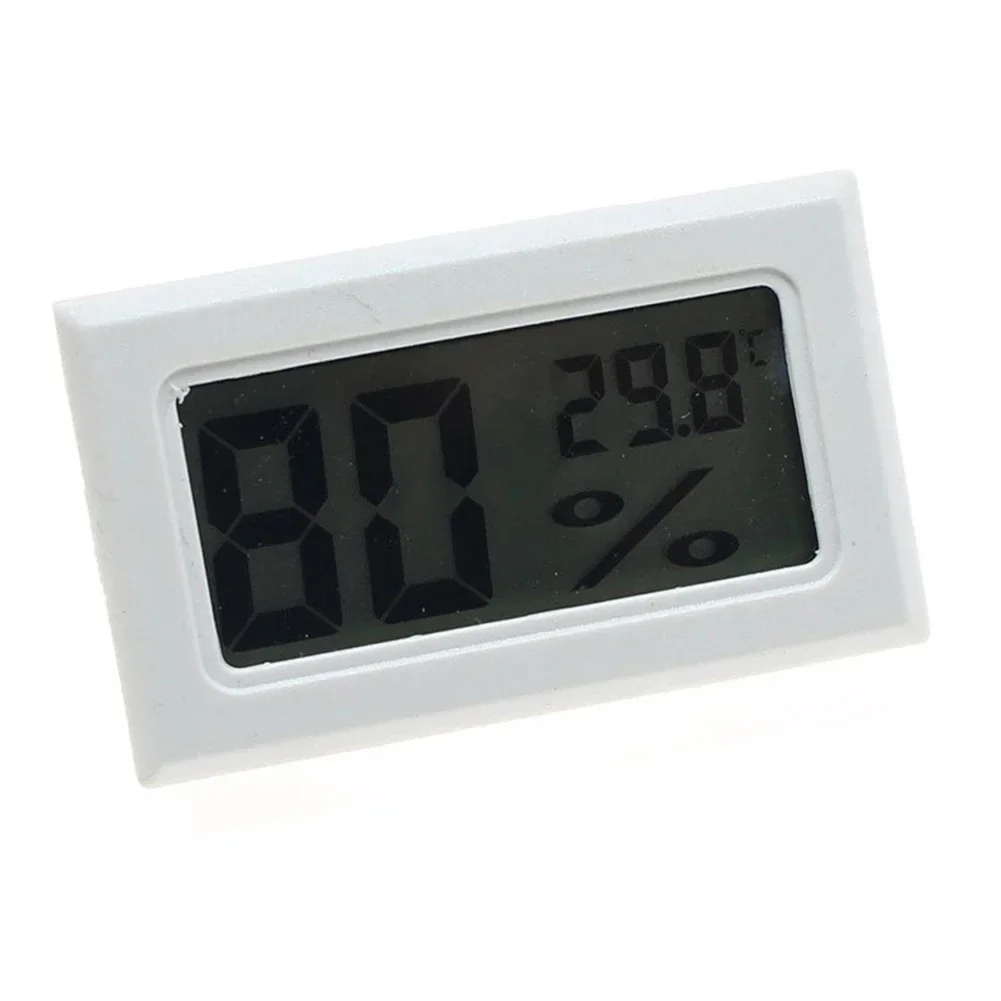 Mini Digital LCD Hygrometer Temperature Humidity Meter About 48*28.6*15.2 Mm Tester Measuring Tools Range 10%~99%