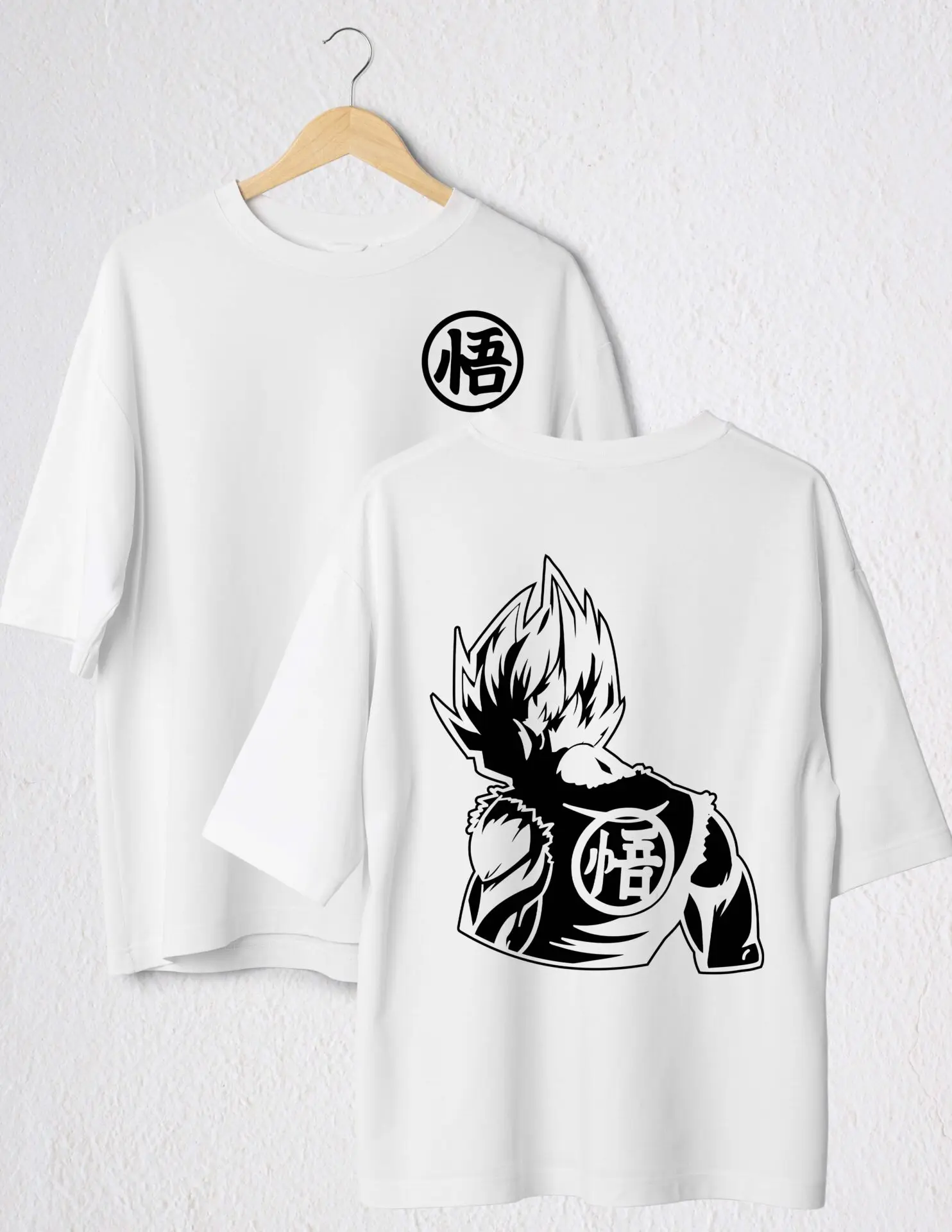 2026 Summer Dragon Ball T-shirt 100% Cotton Oversized Bardock SSJ Print Vintage Gym Streetwear Unisex Tee for Men Women Kids view 3