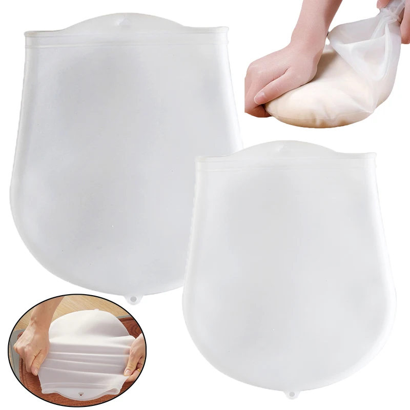 العجن كيس العجين سيليكون خلاط العجين متعدد الاستخدامات للخبز والمعجنات والبيتزا والتورتيلا أداة الطبخ متعددة الوظائف غير سامة