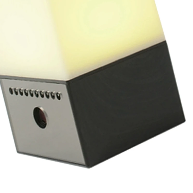 ABSQ-Mini Wireless Camera 4K HD Wifi Security Nanny พร้อม RGB Night Light 130 °   การตรวจจับการเคลื่อนไหวแบบไวด์วิสัยทัศน์แบบเรียลไทม์