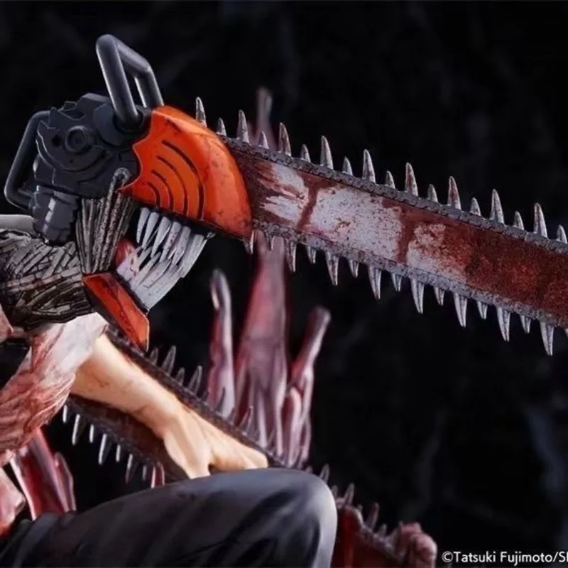 Chainsaw Man Creative Figure Chita Demon Scene Hunter Animation Model Two-dimensional Peripheral PVC Desktop Ornament Doll Model