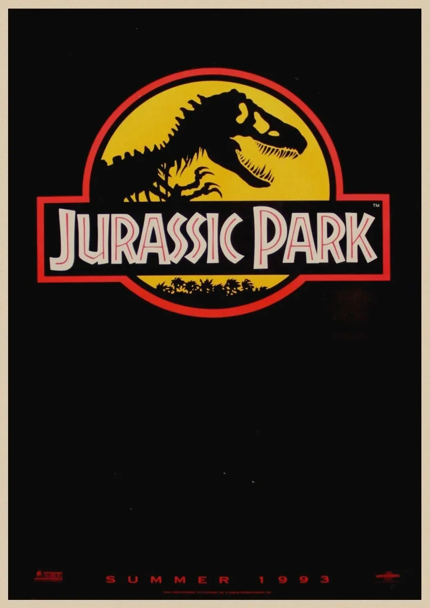 ヴィンテージポスター映画ジュラシックパーク恐竜世界ジュラシック