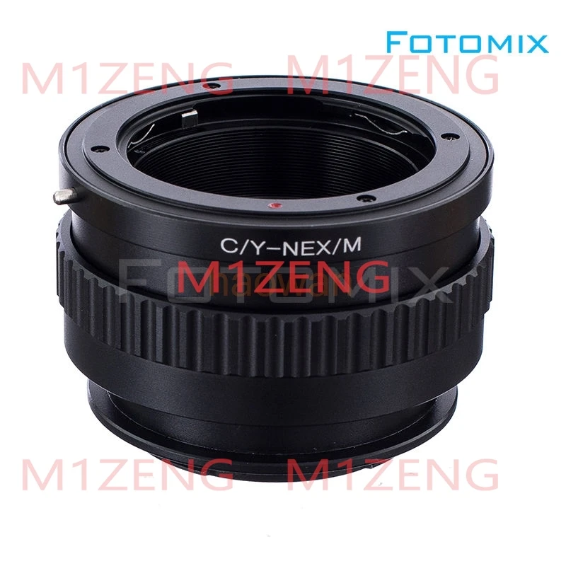 

Переходное кольцо Helicoid с макрофокусировкой CY-nex для объектива Contax Yashica CY с креплением Sony NEX5/6/7 A7 A7r A7r4 A7s a7c A6700