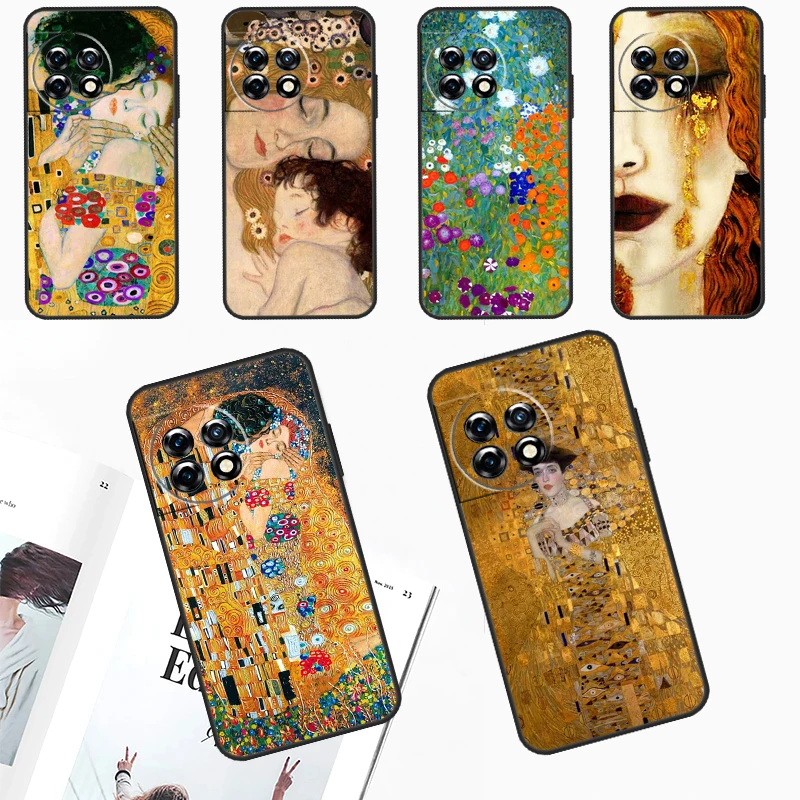 Gustav Klimt Case For OnePlus 12 11 9 10 Pro 9RT 10T 10R 12R OnePlus Nord N10 N20 CE 2 3 Lite 2T Coque