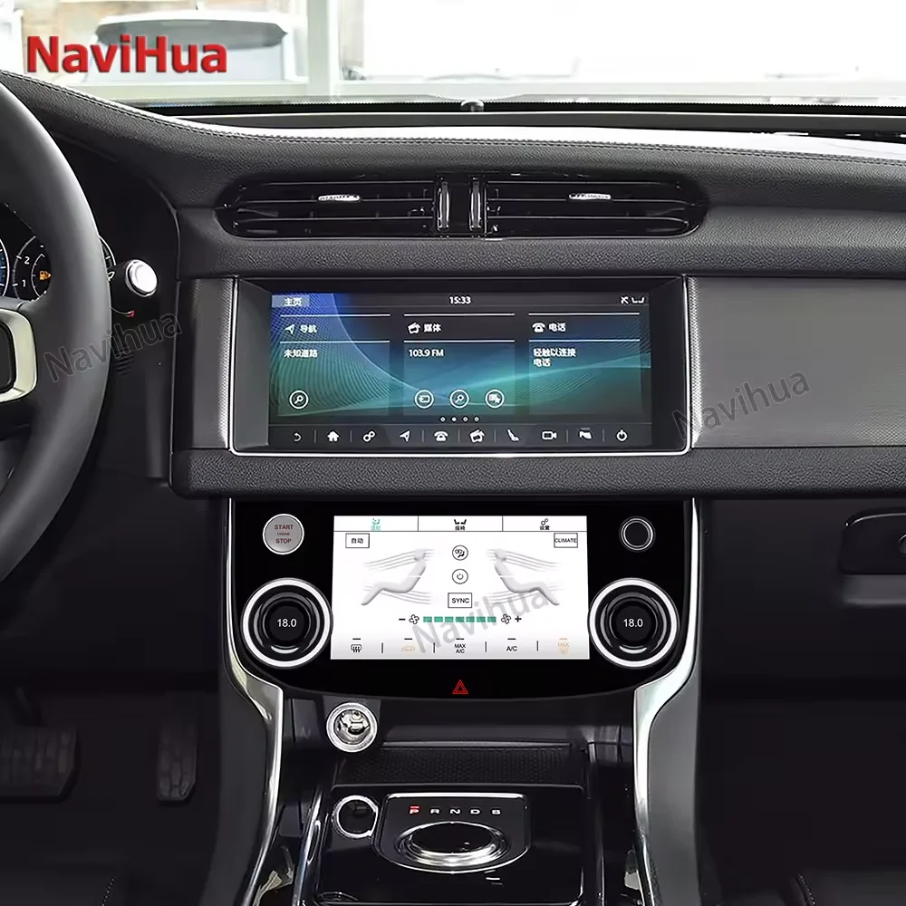 

NaviHua для Jaguar XF XFL 2016 2020 панель контроля климата 7 "автомобильный цифровой монитор переменного тока обновление кондиционера