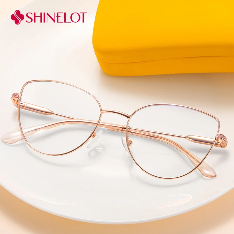 

82149 New Craft Cat Eye Eyeglasses Female Ins Eye Protection Glasses Full Prescription Frame Youth Style College Girls Eyewear