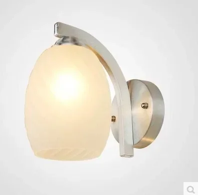 Modern fashion Iron with grass shape Wall lamp E27 base for bedroom and dining room