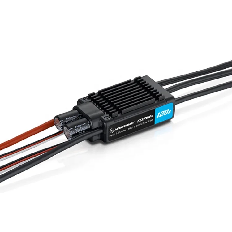 Hobbywing FlyFun V5 80A 120A ESC Brushless Electrical Speed Controller 3-8S Lipo for RC Drone Airplane