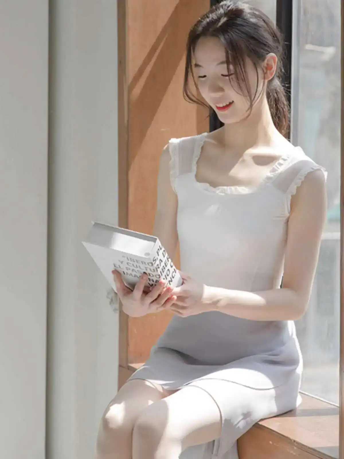 

Ballet Practice Costume, Chinese Dance, Adult Art Examination, Body Training, Jumpsuit, Lace Ribbon, White Gymnastics Costume