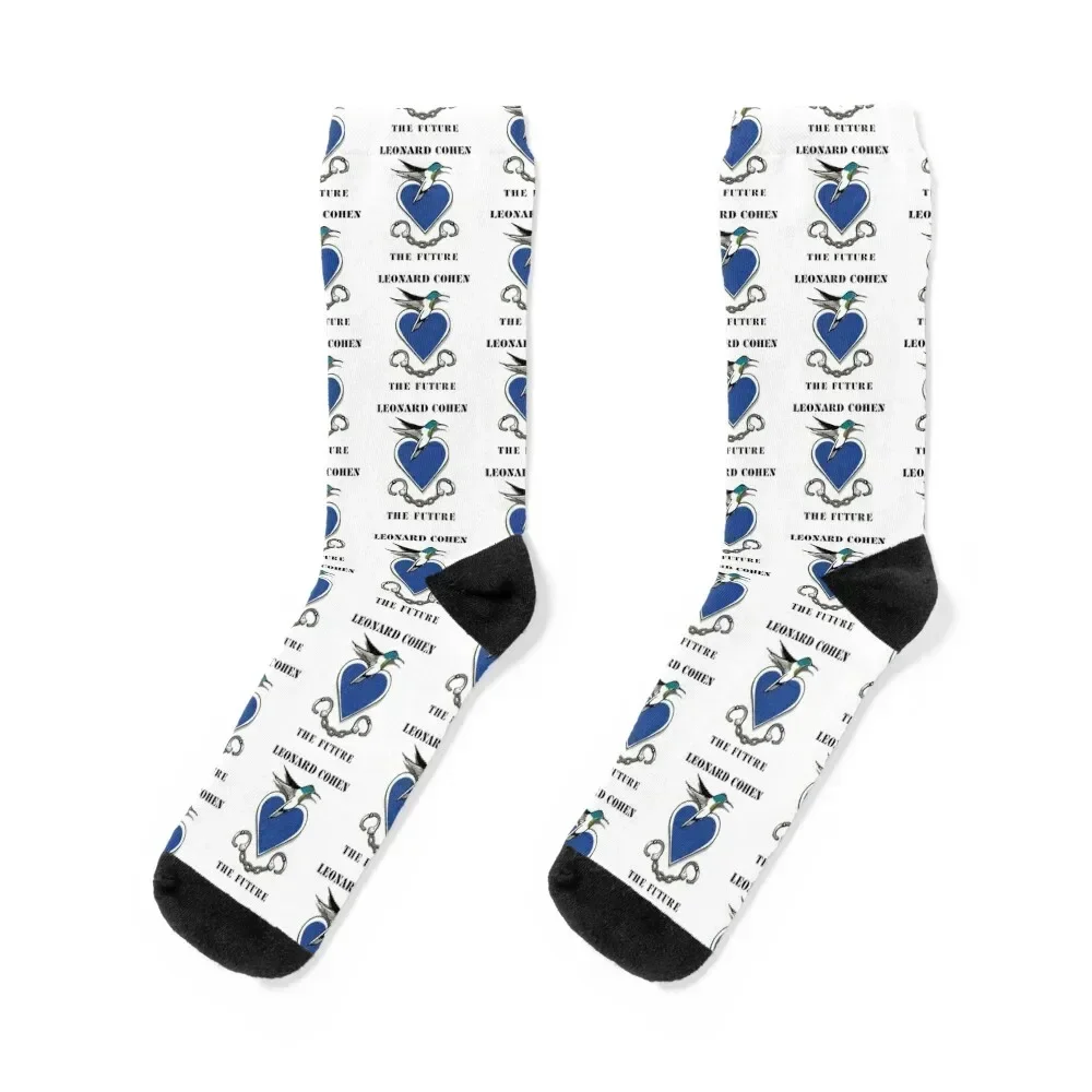 Leonard Cohen Socks aesthetic FASHION Socks Woman Men's