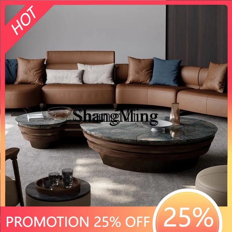 

CL coffee table combination villa living room whole house matching large flat coffee table