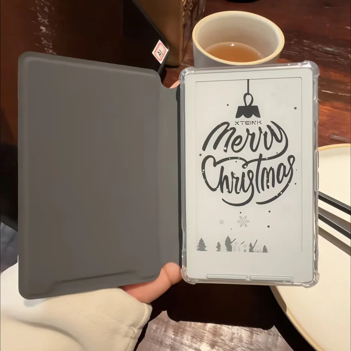 Picture 5: For XTEINK X4/X3 Magnetic Protective Cover for XTEINK X4/X3 E-Book Full-wrap Anti-collision Corner Customization Protective Case